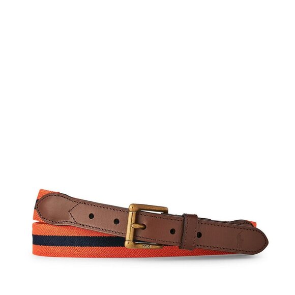 Polo Ralph Lauren Striped Stretch Webbed Belt